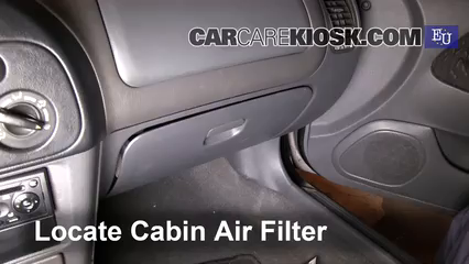 2003 Mitsubishi Colt GL 1.3L 4 Cyl. Air Filter (Cabin) Check